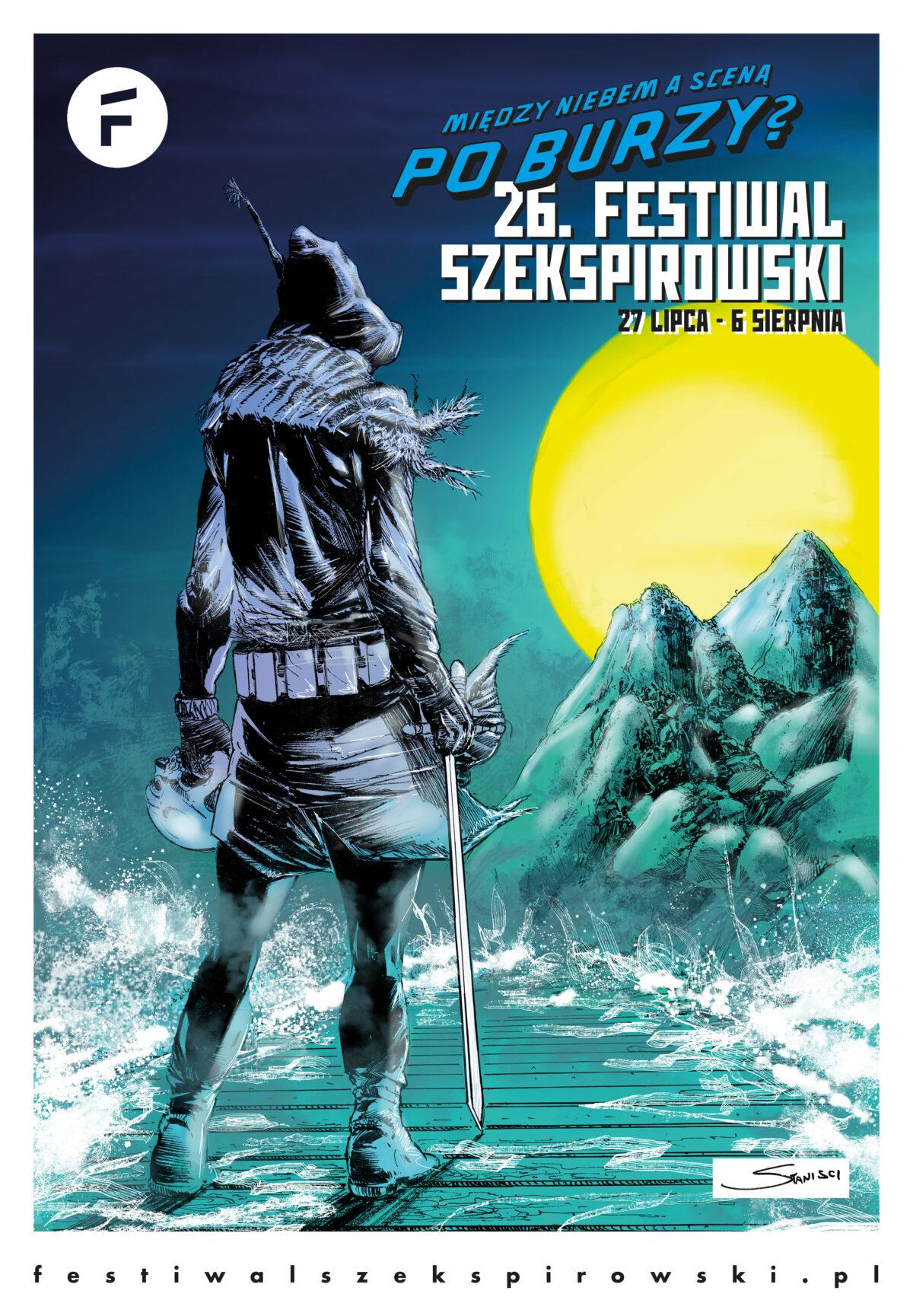 Plakat 26 Festiwalu Szekspirowskiego autor John Stanisci